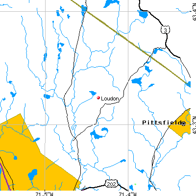 Loudon map