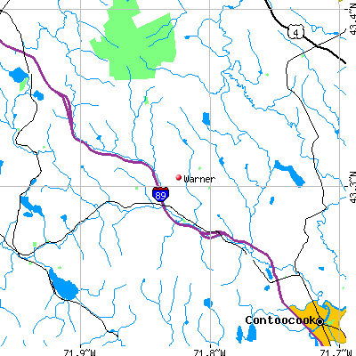 Warner map