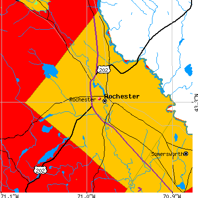 Rochester map