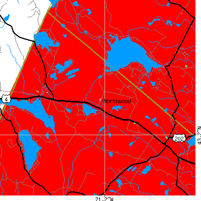 Northwood map