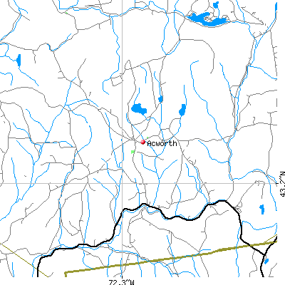 Acworth map