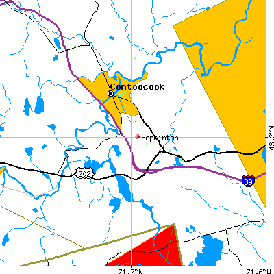 Hopkinton map