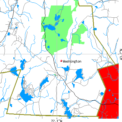 Washington map