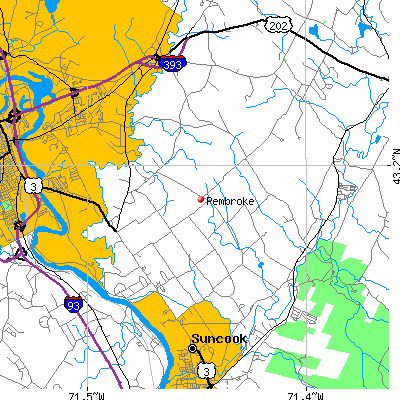 Pembroke map