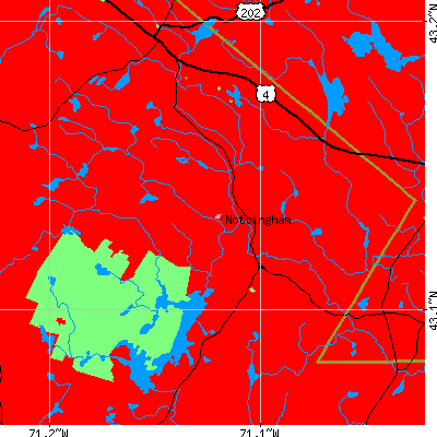 Nottingham map