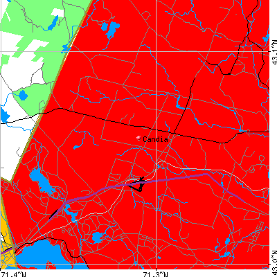 Candia map