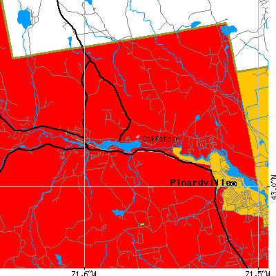 Goffstown map