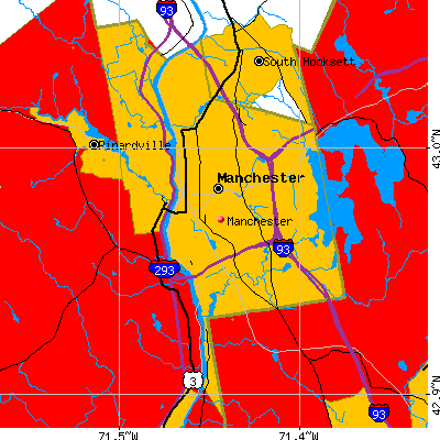 Manchester map