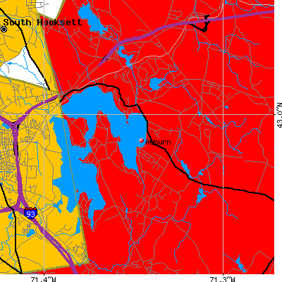 Auburn map