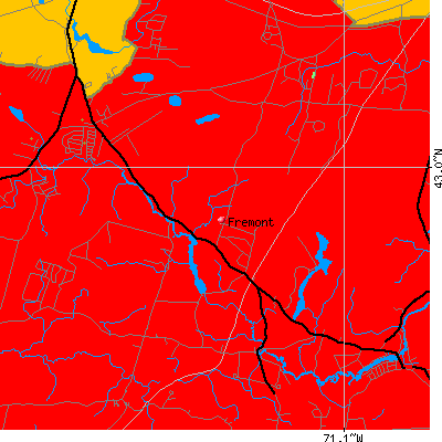Fremont map
