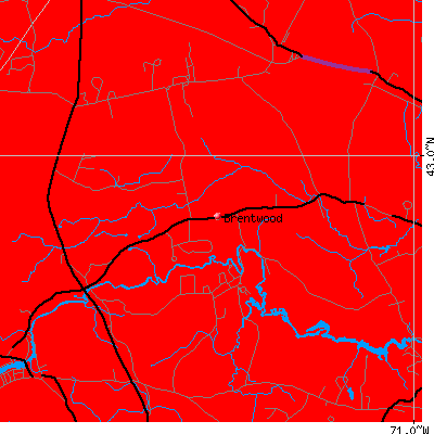 Brentwood map