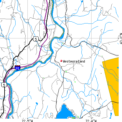 Westmoreland map