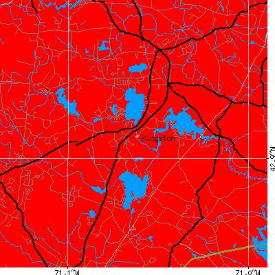 Kingston map