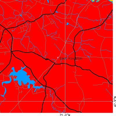 East Kingston map