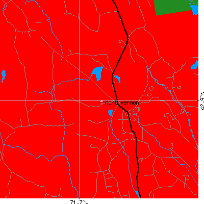 Mont Vernon map