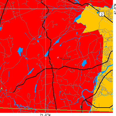Hollis map