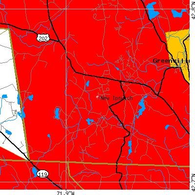 New Ipswich map