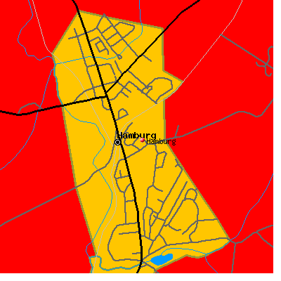 Hamburg map