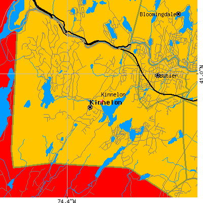Kinnelon map