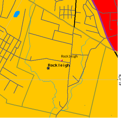 Rockleigh map