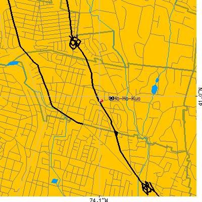 Ho-Ho-Kus map