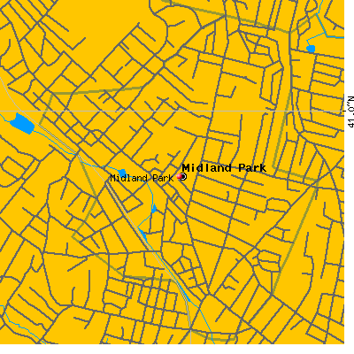 Midland Park map
