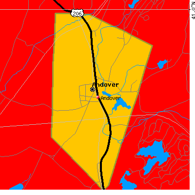 Andover map