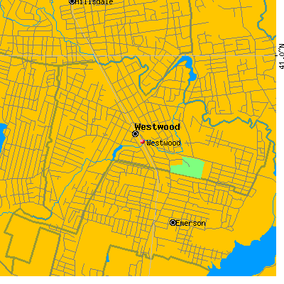 Westwood map