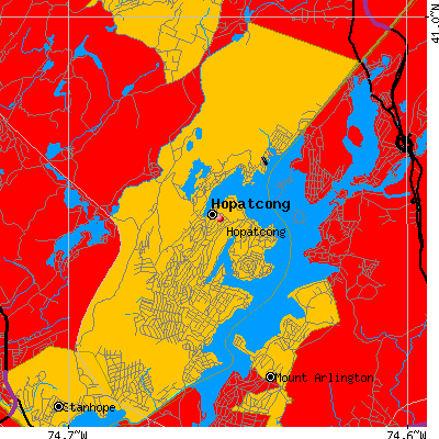Hopatcong map
