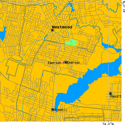 Emerson map