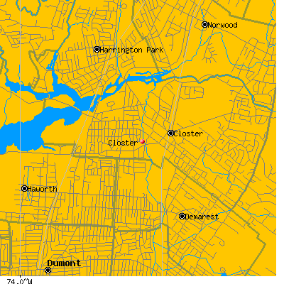 Closter map