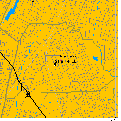 Glen Rock map