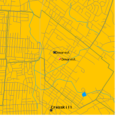 Demarest map