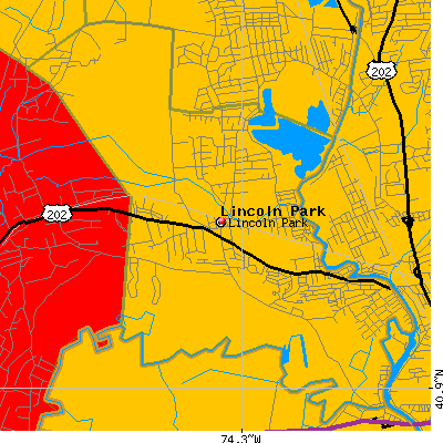 Lincoln Park map