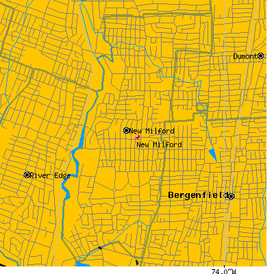 New Milford map