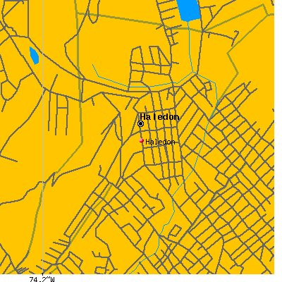 Haledon map