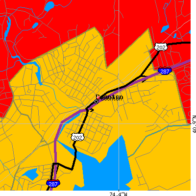 Boonton map