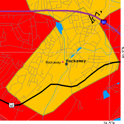 Rockaway map
