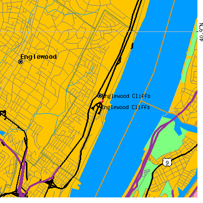 Englewood Cliffs map