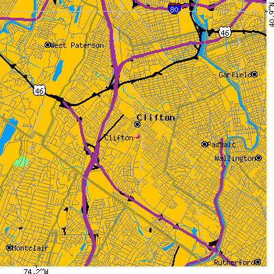 Clifton map