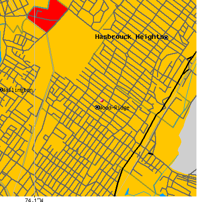 Wood-Ridge map