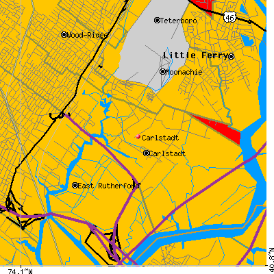Carlstadt map