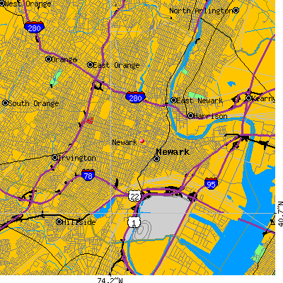 Newark map