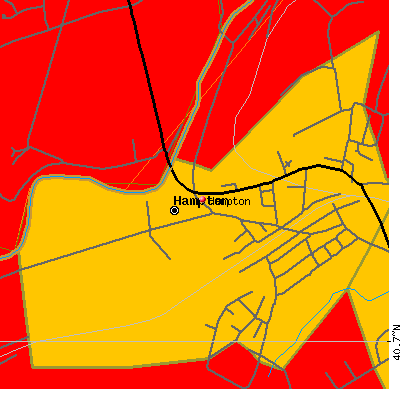 Hampton map