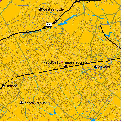 Westfield map