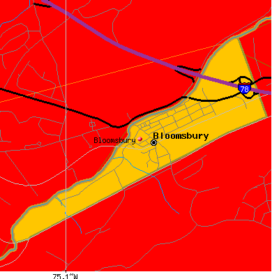 Bloomsbury map