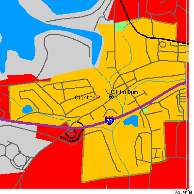 Clinton map