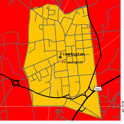 Flemington map