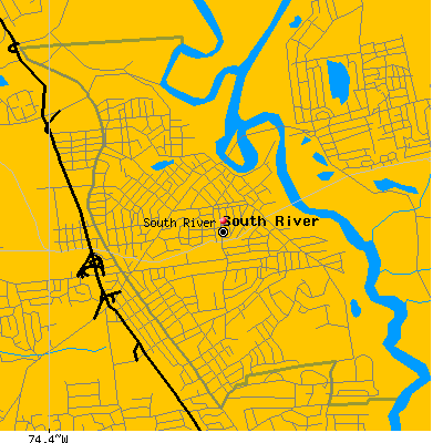 South River map