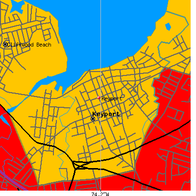 Keyport map